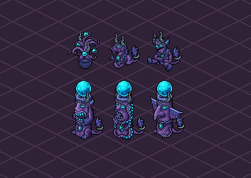 My fave creation, inspo by a 2023 Easter furni #Habbo #pixelart