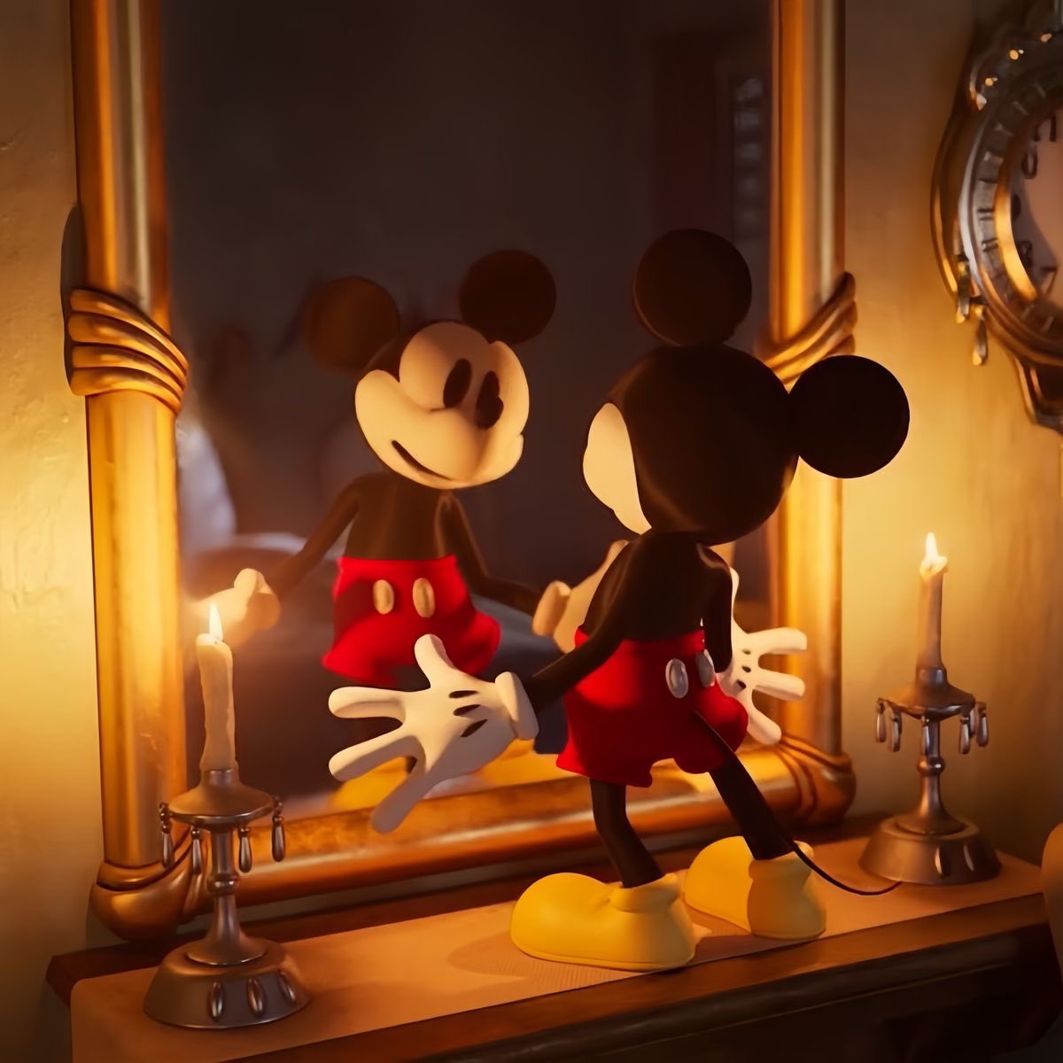 friwott's tweet photo. Epic Mickey: Un juego “mágico”. 
La premisa de este título era traer de vuelta a ese Mickey travieso y a todos los personajes olvidados, en especial a Oswald. El mundo no es lo que tenemos acostumbrado a ver, es bastante más oscuro asemejándose al estilo de Tom Burton. https://t.co/twJZrr25ar