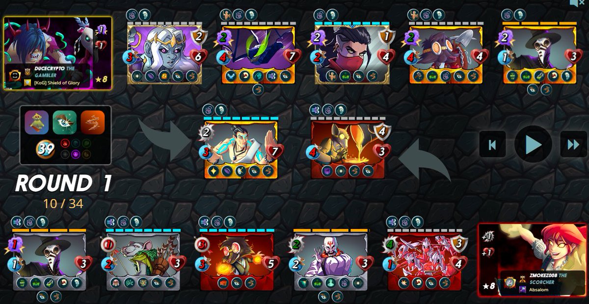 DuceCrypto's tweet photo. π§΅1/ Before I go out, here's my #Splinterlands Battle of the Day #BOTD 207/366.
In Modern Champion ranked play, this 39-mana battle has 3 rules: Little League, Equal Opportunity, and Briar Patch.
#play2own #play2earn #shieldofglory #yggspl #hivegaming #Web3Gaming π https://t.co/mxVMdMiy7t