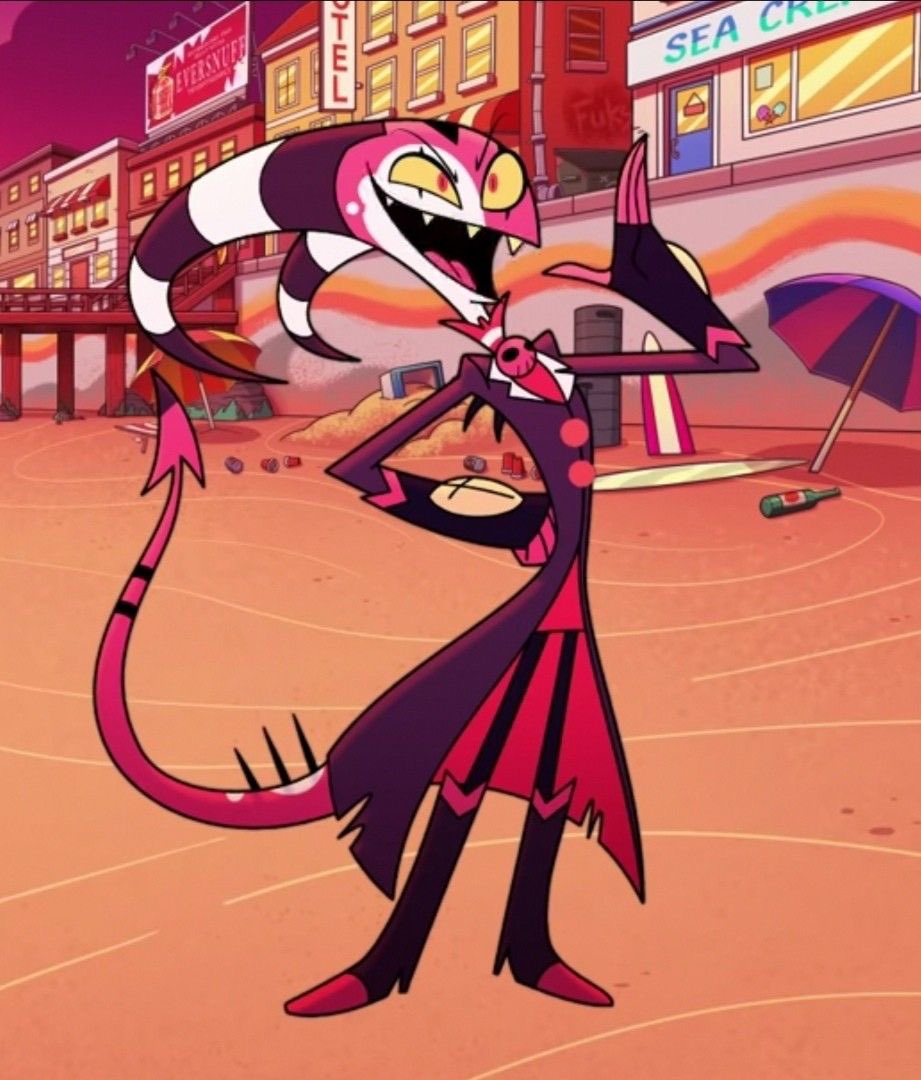 Blitzo painting studio ❤️🦎
#helluvaboss #blitzo