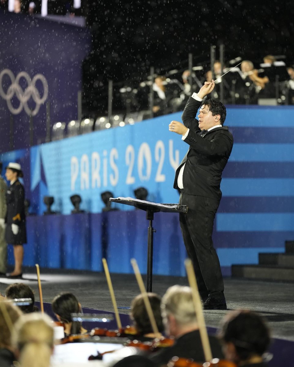 Did you catch CSO Music Director Designate <a href="/CristiMacelaru/">Cristian Macelaru</a> conducting the <a href="/nationaldefce/">Orchestre National de France</a> during the #Paris2024 Summer #Olympics Opening Ceremony?

Tune in to the primetime encore broadcast at 7:30PM ET and see Cristi in action! → nbcolympics.com

📷: <a href="/nationaldefce/">Orchestre National de France</a>