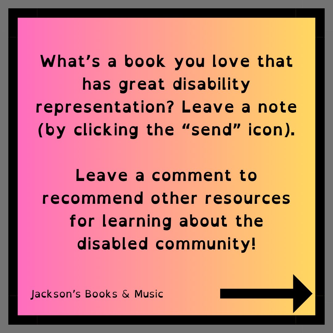 jxbooksandmusic's tweet image. More ableist language to leave behind, and what to say instead!

Part 3 of 3

#DisabilityPride #SensitivityReader