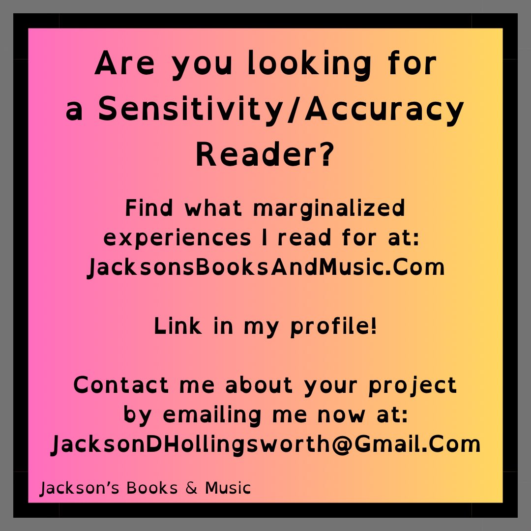 jxbooksandmusic's tweet image. More ableist language to leave behind, and what to say instead!

Part 3 of 3

#DisabilityPride #SensitivityReader