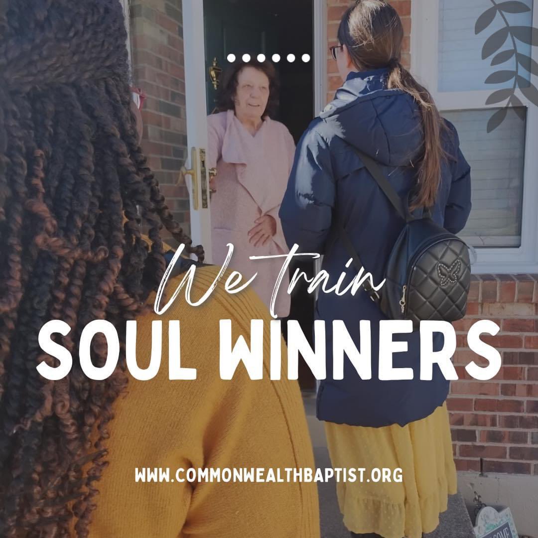 If you want to become a more effective soul winner or learn how to share the Gospel in the power of the Holy Spirit, pray about attending Commonwealth Baptist College.

<a href="/drjefffugate/">Pastor Jeff Fugate</a> 

#CBCplace2be 
#CBC25Years