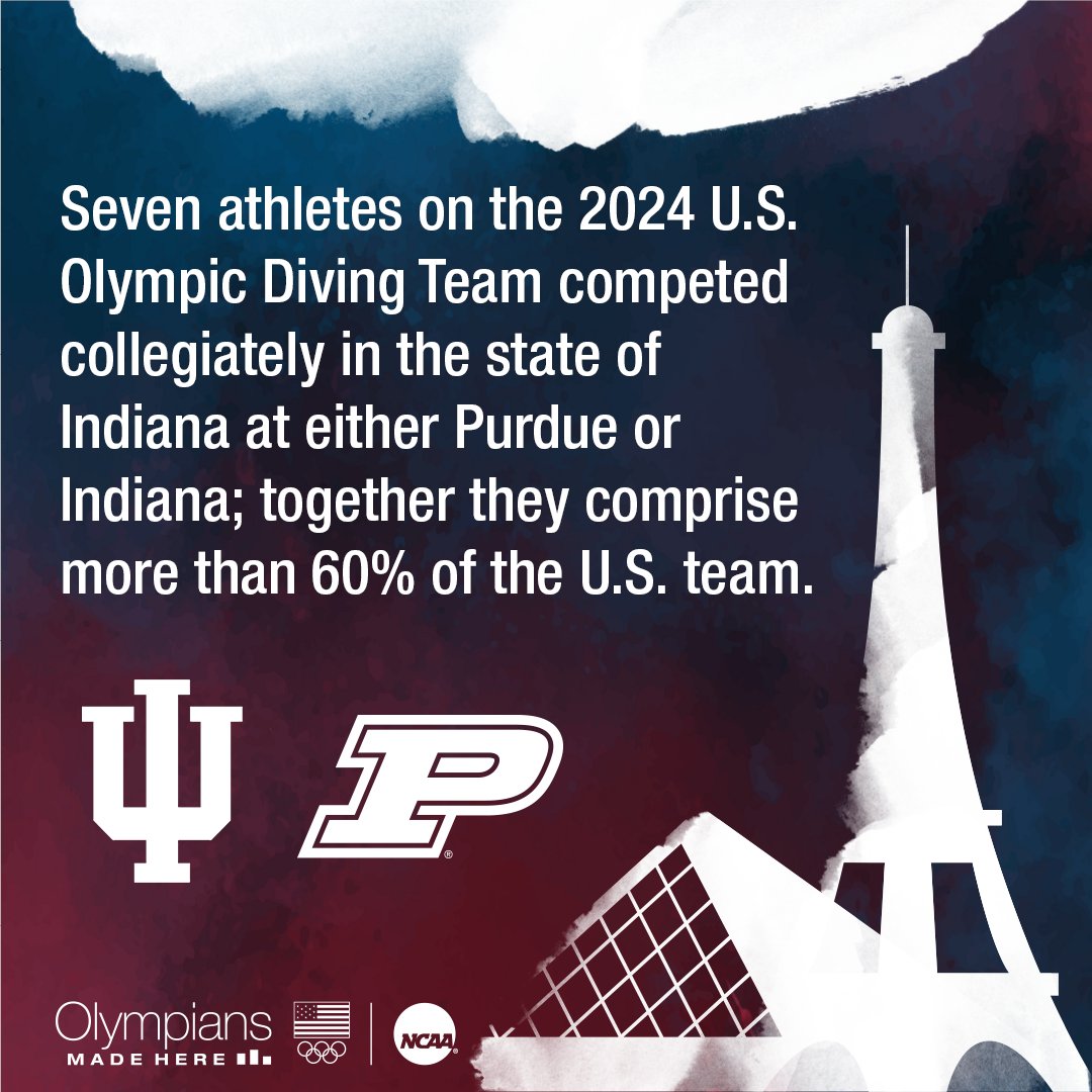 TeamUSACollege's tweet photo. Indianapolis 500. Larry Bird. Lucas Oil Stadium.
 
Petition to add Olympic diving to the list?
 
#OlympiansMadeHere -> in Indiana. https://t.co/cu9VZfixgu