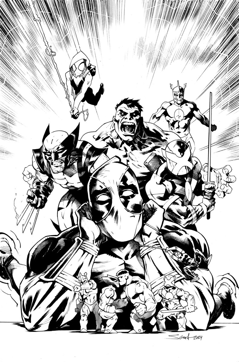 Alex Guimarães (@alex_guim) on Twitter photo My colors on this DEADPOOL TEAM-UP #1 Variant Cover with the beautiful lines by <a href="/scharf_jonas/">Jonas Scharf</a> for <a href="/Marvel/">Marvel Entertainment</a>
Thanks to <a href="/EmilyNewcomen/">Emily Newcomen Chierchio</a> and #HernanGuarderas
#deadpool #deadpoolandwolverine #alexguim #colors My colors on this DEADPOOL TEAM-UP #1 Variant Cover with the beautiful lines by <a href="/scharf_jonas/">Jonas Scharf</a> for <a href="/Marvel/">Marvel Entertainment</a>
Thanks to <a href="/EmilyNewcomen/">Emily Newcomen Chierchio</a> and #HernanGuarderas
#deadpool #deadpoolandwolverine #alexguim #colors