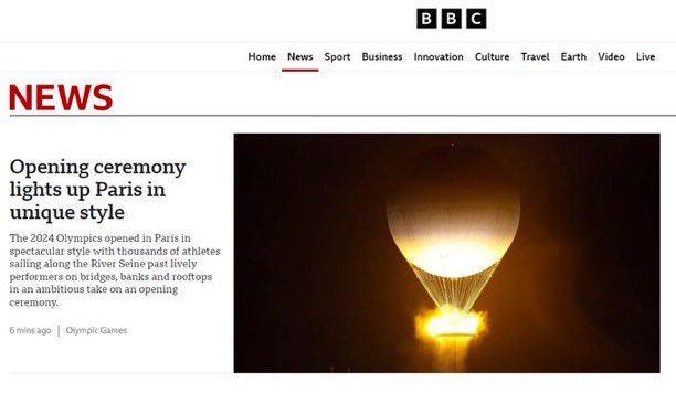 CerfiaFR's tweet image. 🇫🇷🌍 FLASH | La cérémonie des JO de #Paris2024 vue à travers le monde : 

🇪🇸 Marca : "Meilleure cérémonie de l'histoire"
🇺🇸 CNN : "Éblouissant"
🇬🇧 BBC : "Brillamment frénétique"
🇮🇹 Gazzetta dello Sport : "Une superproduction"