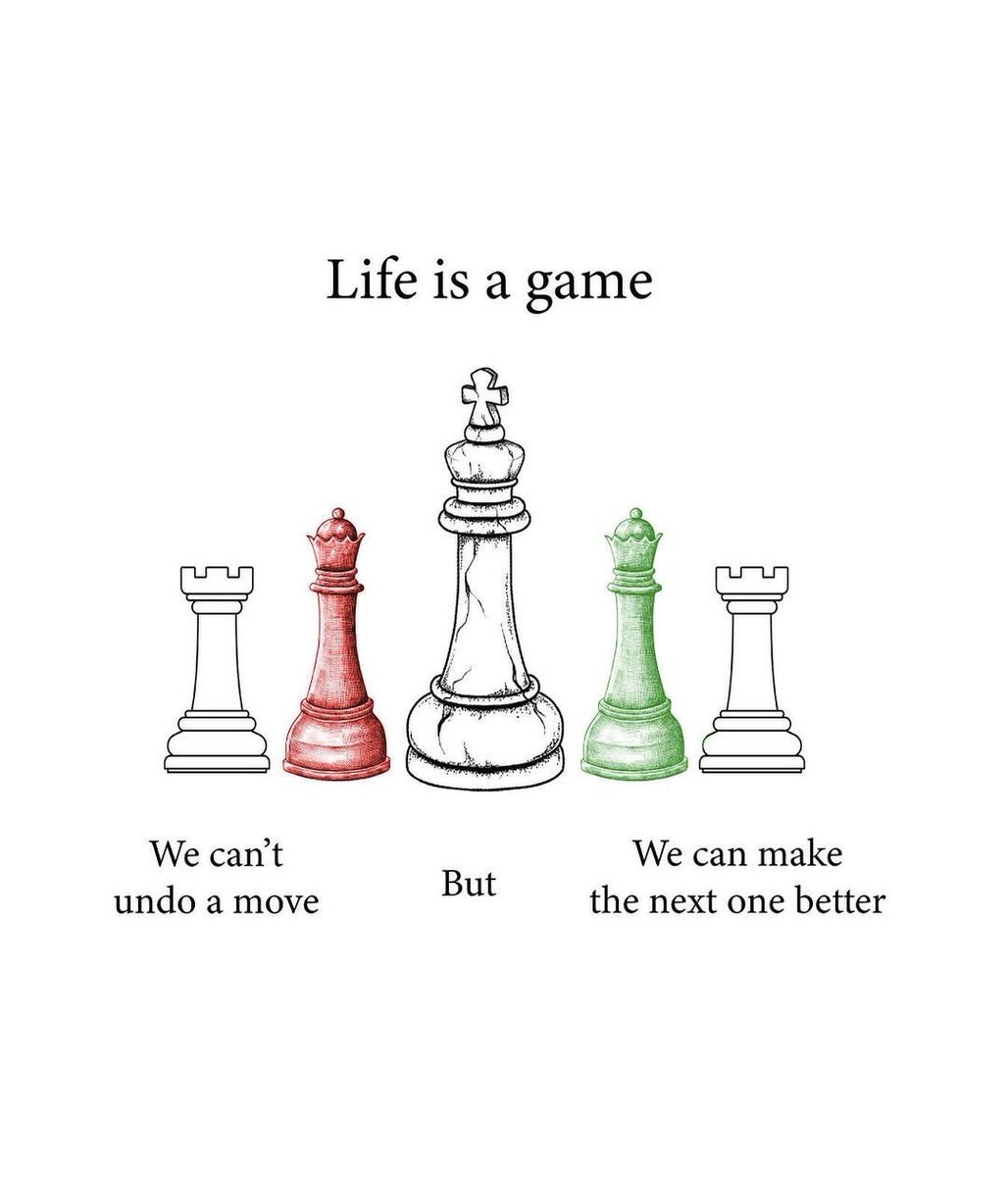 1tonep's tweet image. In addition some moves can take years to make so take advantage of both your up &amp;amp; down time. #ChessNotCheckers