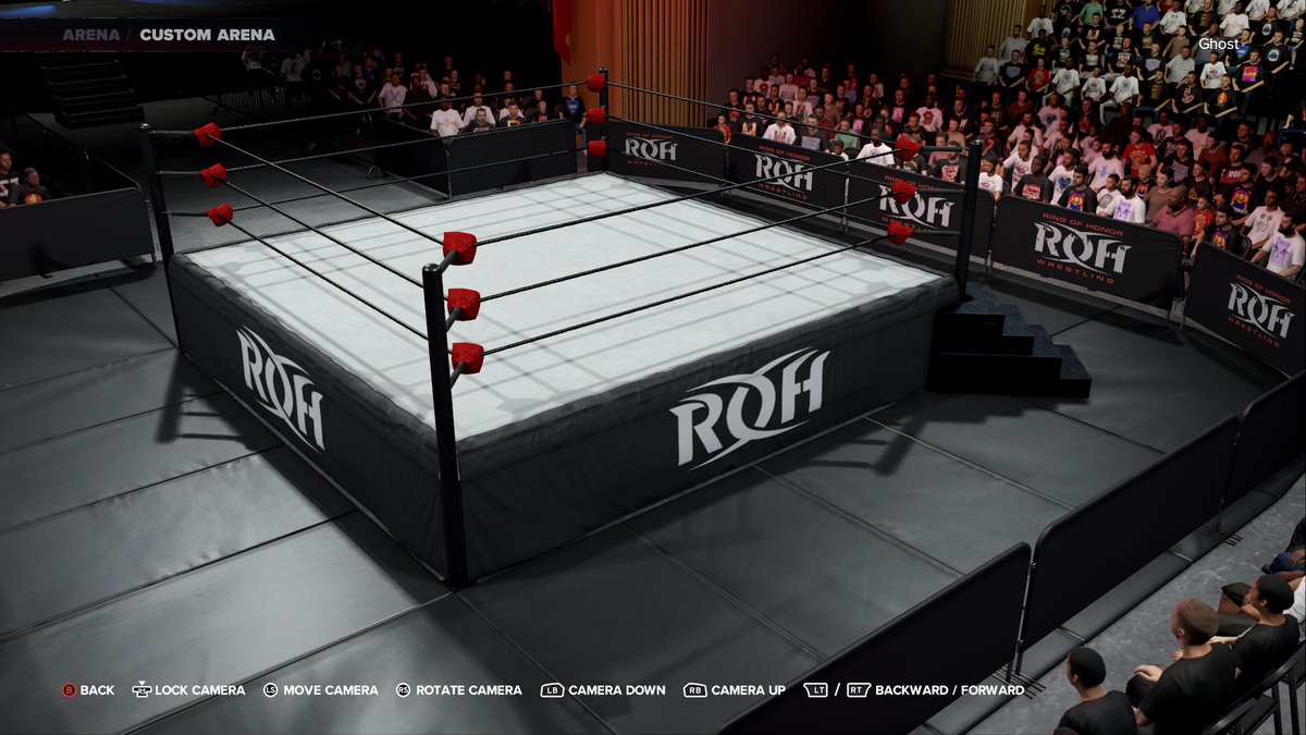RealGhostDev's tweet image. Started working on Retro ROH Hammerstein and Final Battle '18
Will probably release these 3 arenas as their own small pack
#WWE2K24 #CommunityCreations #HonorProject #RingOfHonor