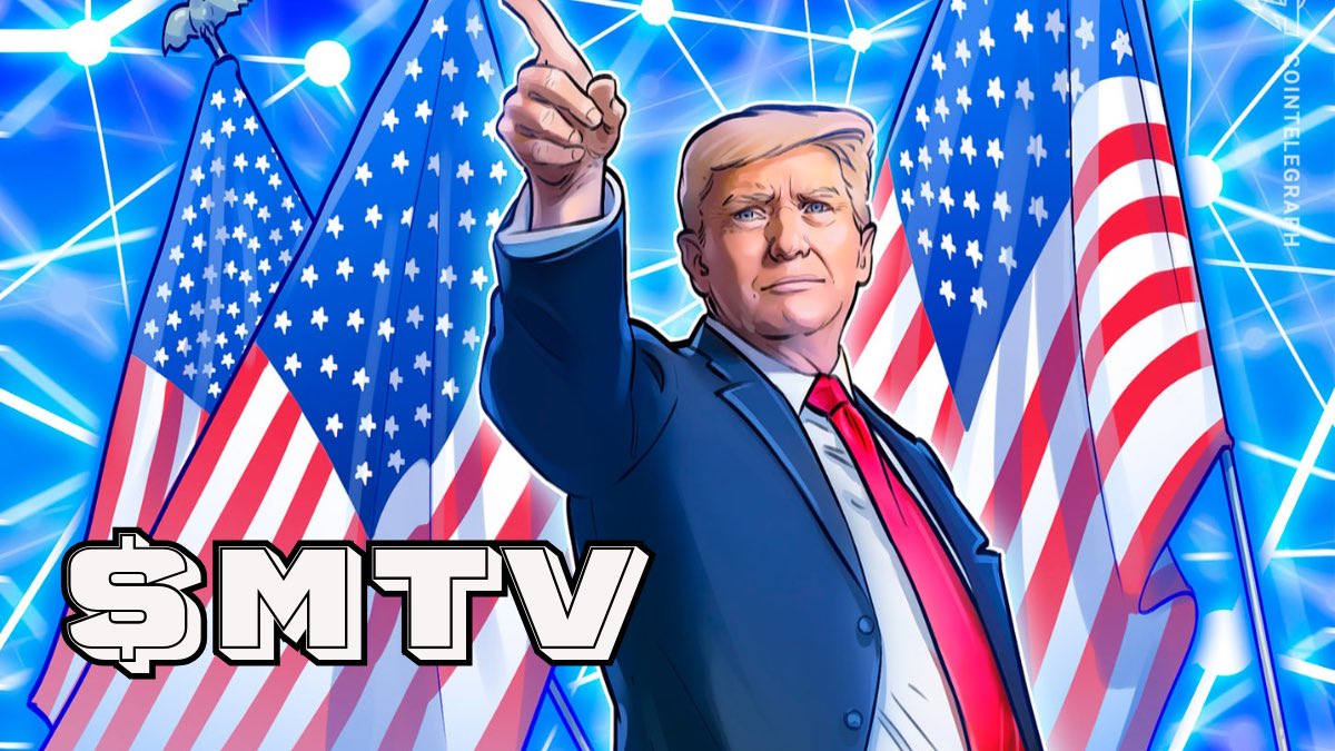 LFGCowboy's tweet photo. @IcedKnife You must be watching $MTV

Trump speaking at the BTC conference is just around the corner. Here at $MTV we proudly support Trump and Vance in their journey to embolden the crypto space. 
@MTVBTC24inu https://t.co/rgbQ5gPAiJ