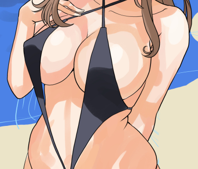 おはようございます!
朝お絵かき。
塗り塗り。
まずはざっくりと色を置いていきます。 