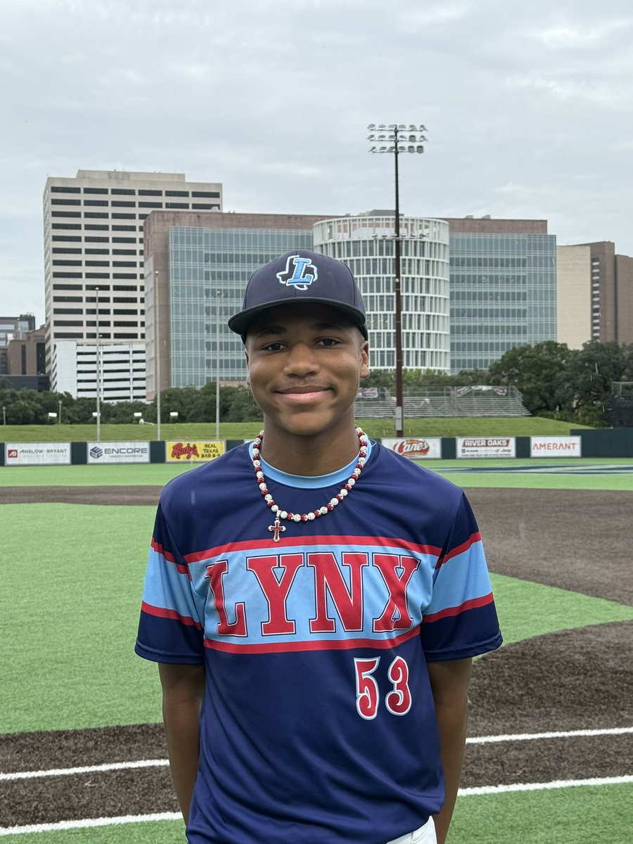 RBIbaseballTx's tweet photo. 🚨Player of the Game🚨

Daniel Gassaway (Tomball HS-2028)

5.0IP; 6H; 3ER; 2BB: 2K
2–3

Lynx 16u - 6
BVR 16u Maroon - 5 https://t.co/ZIstvFZKT6