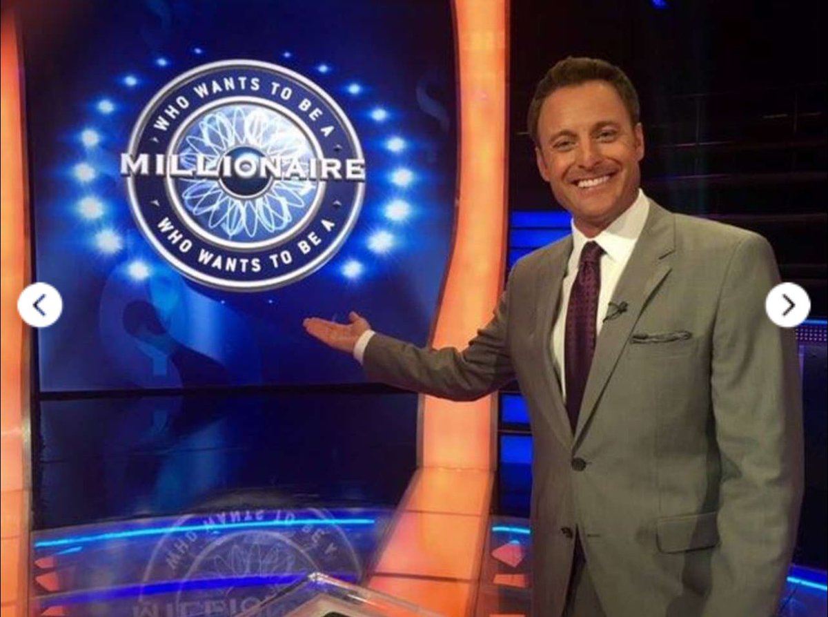 mnralphie's tweet image. Happy 53rd birthday to Chris Harrison! One of the hosts of Who Wants to Be a Millionaire (2015-2019). #ChrisHarrison