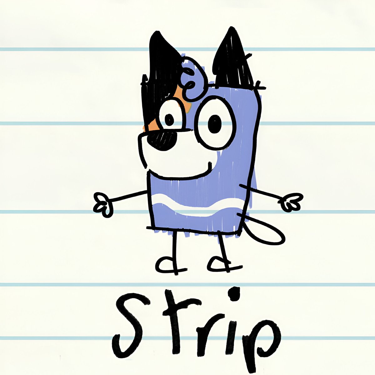 Bluey_Wiki's tweet photo. 🖍️✨ Check out these adorable doodles from Bandit Heeler! What other characters would you like to see in this style? 🎨❤️ (Part 2) | #bluey #bingo #bandit #chilli #heeler #blueytv #blueyfans #blueytoys #funny

https://t.co/rrxVHBHJ0U https://t.co/OMgyOIJZht