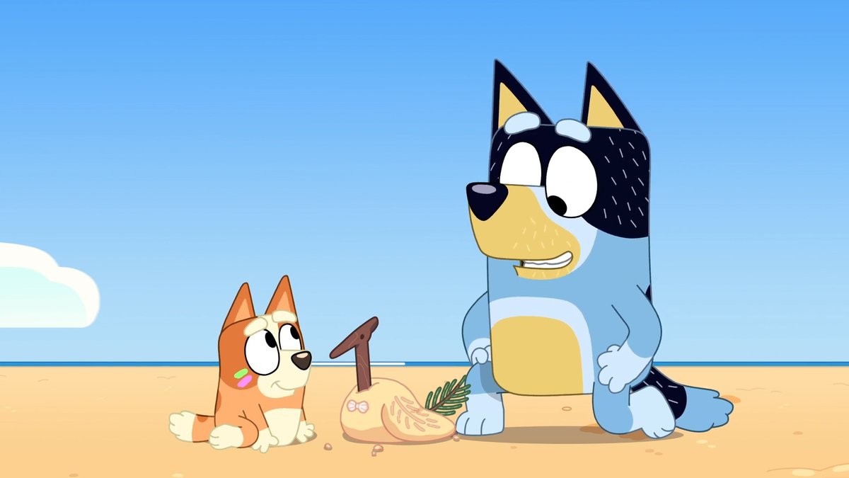 Bluey_Wiki's tweet photo. Sun, sand, and smiles! 🌞🐾 Who else loves building sandcastles with Bluey and Bingo? Share your best beach memories! 🏖️ | #bluey #bingo #bandit #chilli #heeler #blueytv #blueyfans #blueytoys #funny

https://t.co/rrxVHBHJ0U https://t.co/YC0JCnpZbQ