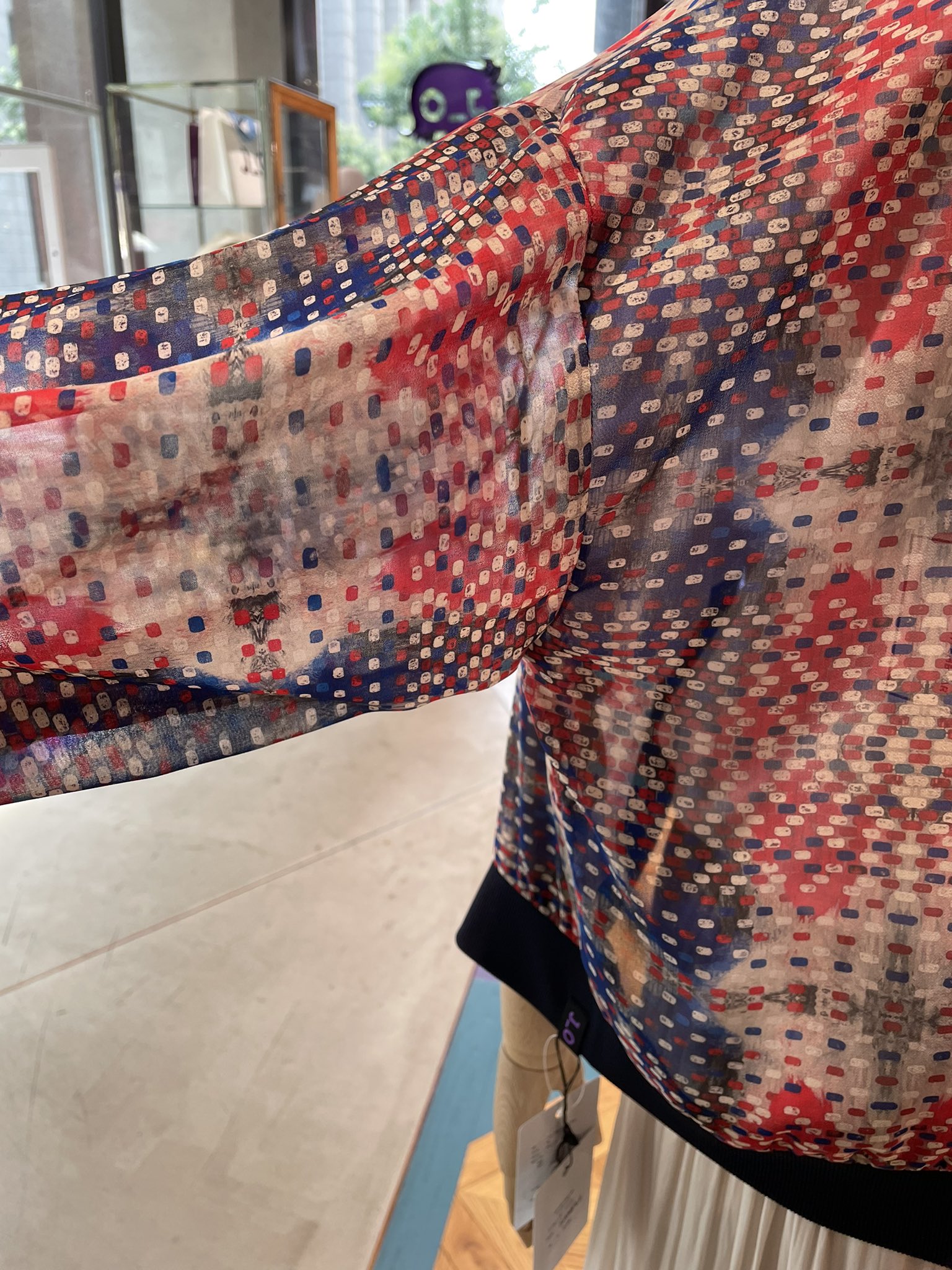 JANTJE_ONTEMBAAR シフォンカーディガン JANTJE_ONTEMBAAR シフォンカーディガン