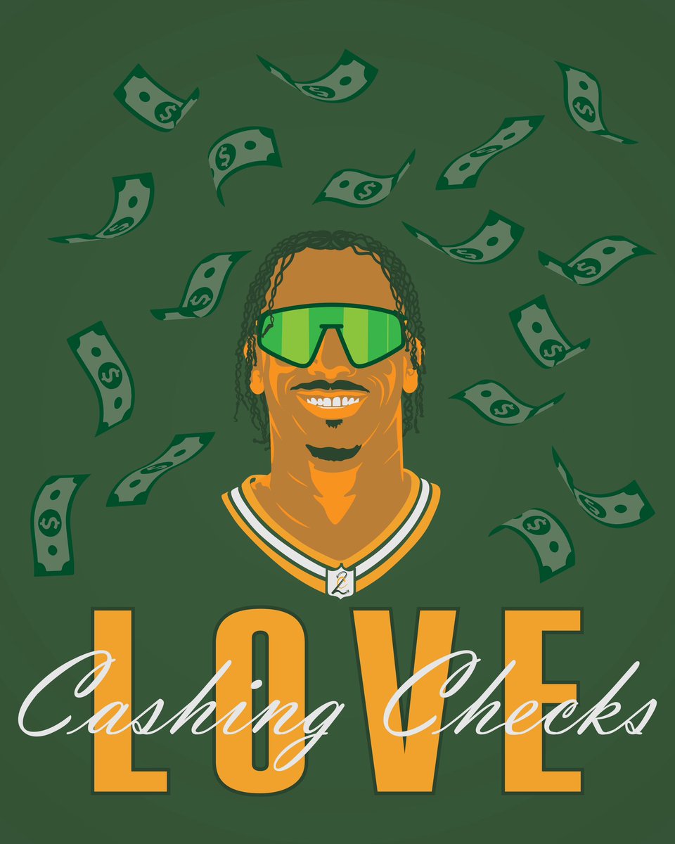 ProbstRyan's tweet photo. Our guy got paid 💸
#LoveCashingChecks 
#GoPackGo

https://t.co/iBhPerCfIc https://t.co/o5779QIkCw