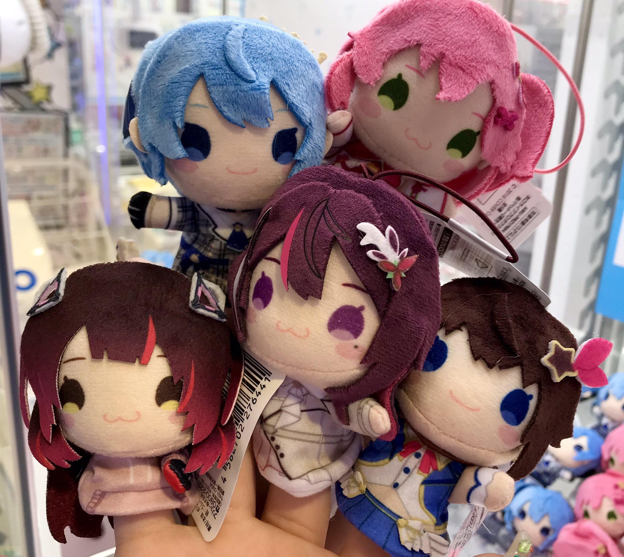 パペットスンスン フィンガーマスコット コンプ 5体 セット 指人形 ④