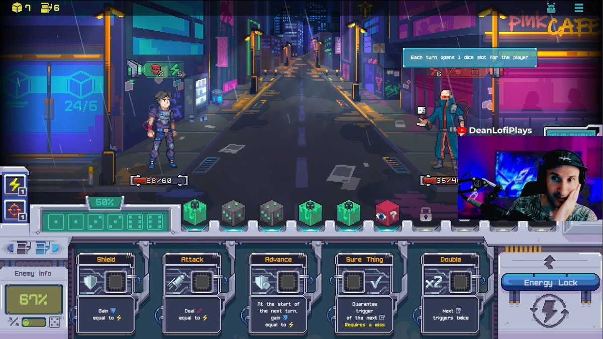 DeanLofiPlays's tweet photo. I finally had a chance to showcase #PerfectDice Tonight! Really enjoyed this new Dice Roguelite! I Should be recording my official first impressions video for Youtube tomorrow! @TiltStation 

#indiegame #indiedevs #indiegames 
#TheIndieCrates #gamereviews https://t.co/tPg3uDQGrJ