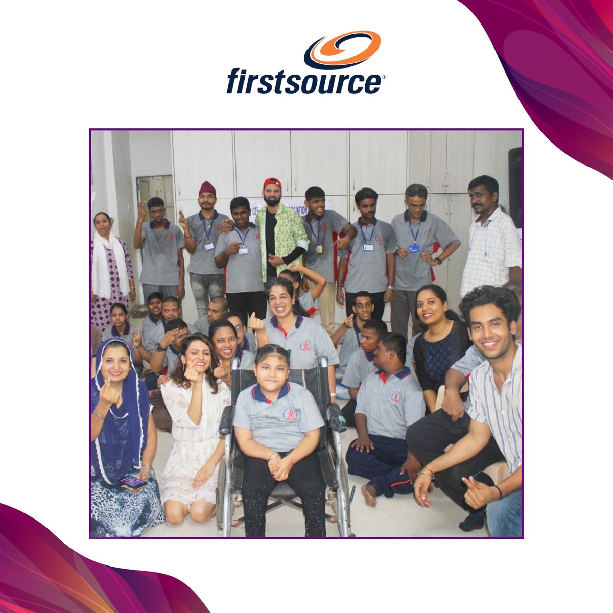 rpsggroup's tweet image. Firstsourcers spread joy once again, this time with the children and adults at the Cerebral Palsy Association of India (CPAI), an NGO partner dedicated to providing special education for individuals with cerebral palsy.
#RPSGGroup #ESGAtFirstsource #CSRAtFirstsource #Csr