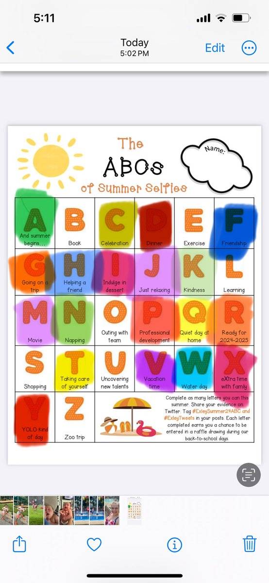 I absolutely love when I get “me time” to just relax! Especially with only a week left of summer. 
<a href="/exleyexpress/">Exley</a> 
#ExleySummer24ABC