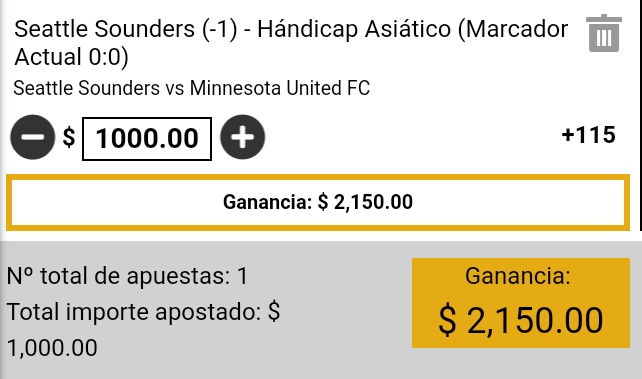 SaiPicks's tweet photo. Leagues Cup ⚽
Seattle Sounders vs Minnesota United
Pick: Seattle -1

Like ❤️ y RT 🔄 si me sigues en esta apuesta https://t.co/BF3ANAGjjh