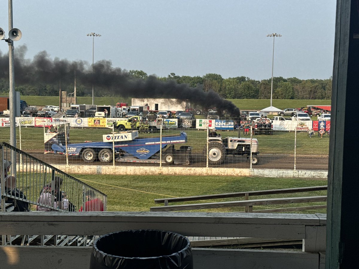 10 minutes into our first family tractor pull experience:

👦🏽: Can you get a candle of this smell? This is my favorite!

I told him if anyone knew, you would, <a href="/rroossinck/">Ryan Roossinck</a>! 😁