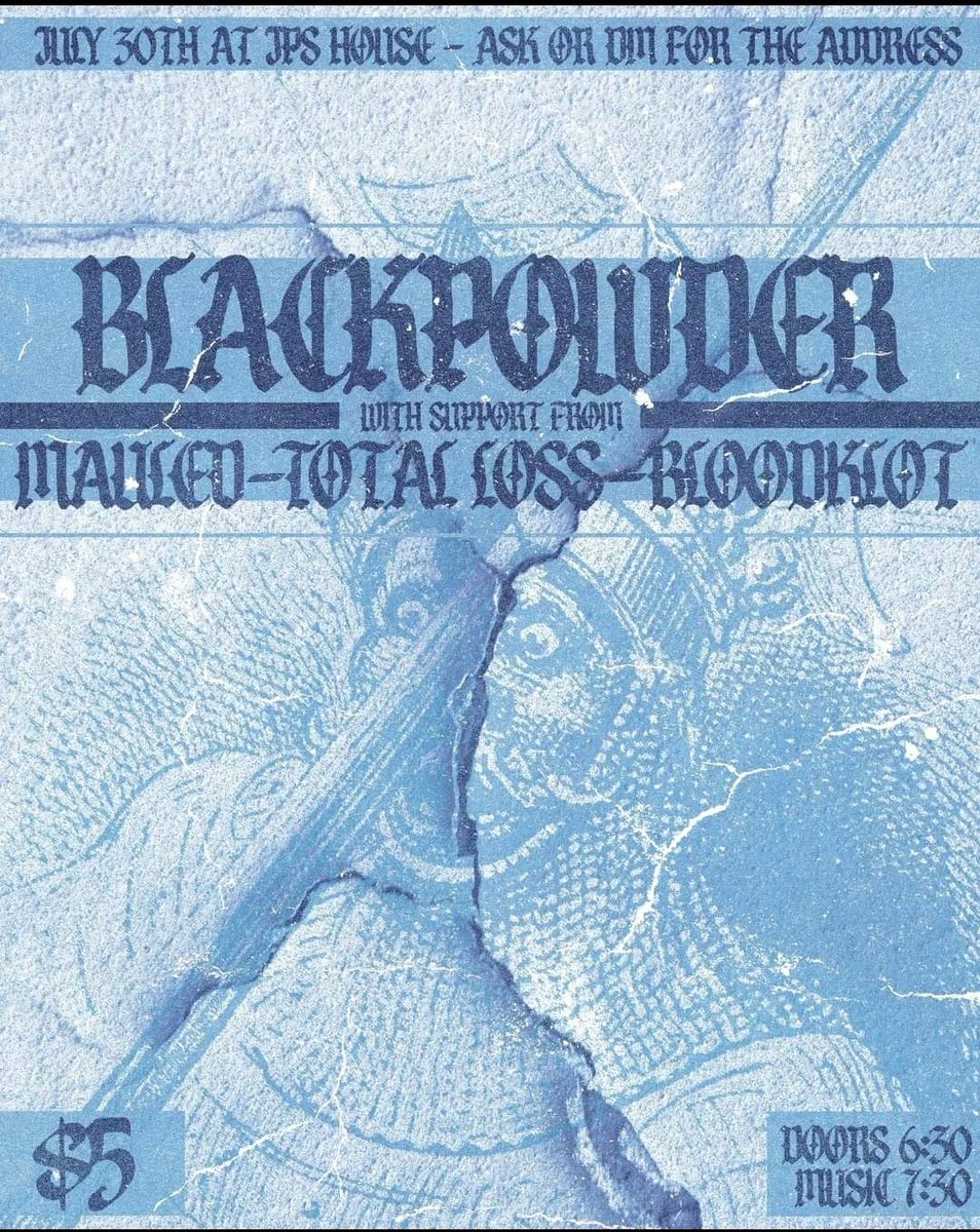 BlackPowderband's tweet photo. Get ready friends!! Tour starts in Cincinnati Tuesday. DM a band for the location!! https://t.co/us3coVwA6r