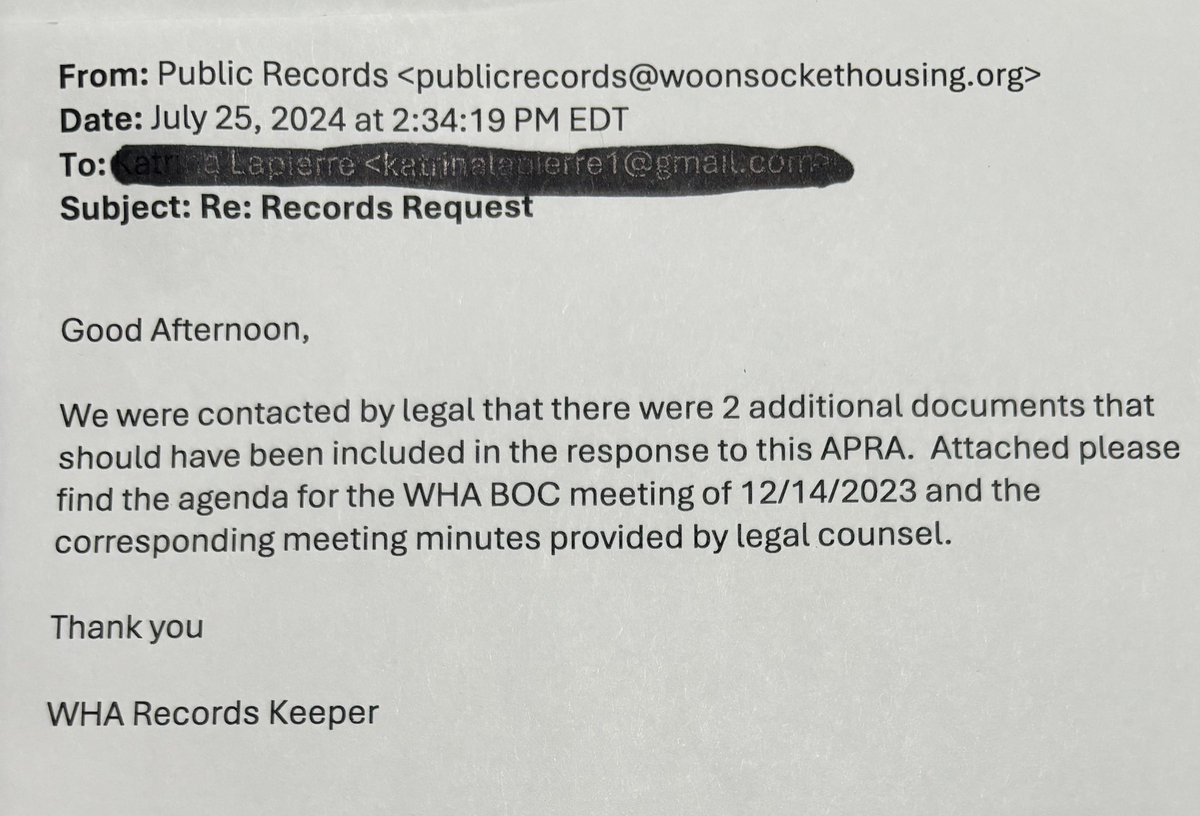 gary_lapierre's tweet photo. Woonsocket Housing Authority Chairman Houle should resign Immediately!!

Chairman Mike Houle is not serving the WHA well, especially the hardworking  union members!!
Read the minutes, he hates the union, has no respect for the workforce and wants them out. https://t.co/eHnRUmHzpI