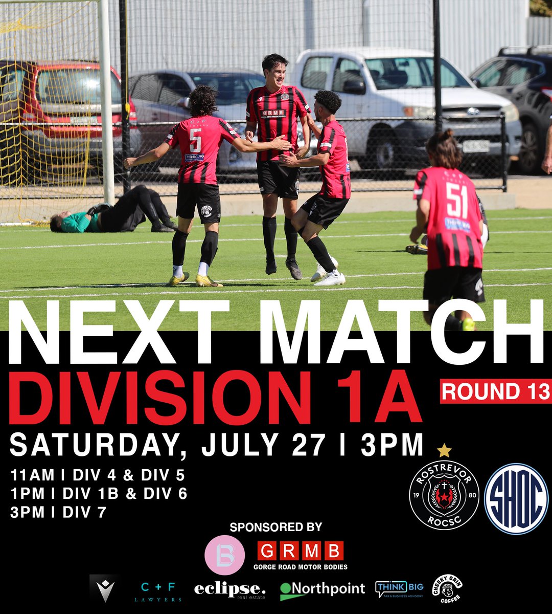 ROCSC's tweet photo. It’s Match Day!! 😍

Join us at Steve Woodcock Sports Centre today as all of our teams compete in league action! Don’t miss a must see matchup at 3PM as our Div 1A’s take on Sacred Heart!

We look forward to seeing you all there! 

🔴⚫️ https://t.co/ozkm3dnfAr