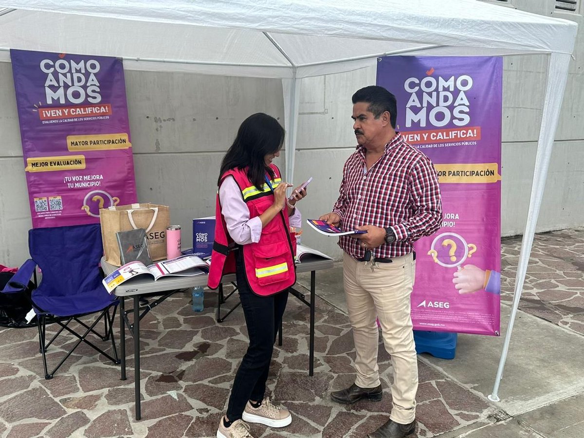 asegto's tweet photo. ¡Ya andamos en el Festival Vive León Verano 2024! A las y los ciudadanos que asistan al Festival de Verano los invitamos a visitar el stand de #CómoAndamos, donde podrán conocer los resultados de las Evaluaciones de Servicios Públicos Municipales https://t.co/YmcBVu7rJQ