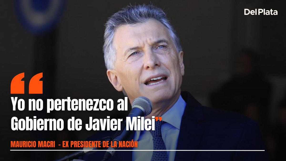 RadioDelPlata's tweet photo. ❗Mauricio Macri estuvo presente en la Exposición Rural, y se distanció de la gestión gubernamental de Javier Milei.

🗣️También se refirió a las elecciones en Venezuela: “Es una oportunidad histórica que tienen para recuperar la libertad"

#RadiodelPlata https://t.co/uRghDqxhSL