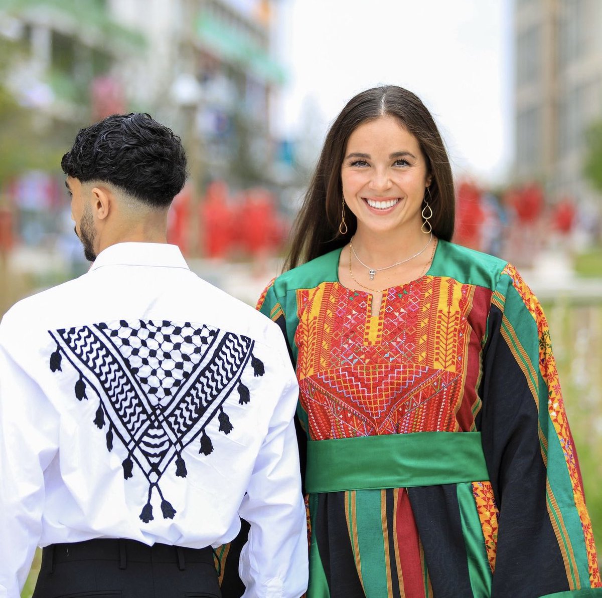 KarimEwaida's tweet photo. La délégation palestinienne 🇵🇸participant aux Jeux Olympiques de #paris2024olympics se compose de 8 athlètes pour 6 disciplines.
🔴 Natation 🏊‍♂️ Valerie Tarazi 
🟢 Athlétisme 🎽 Laila El Masry et Mohamed Dweidar
⚫️ Taekwondo 🥋 Omar Ismail Yasser
🔴 Boxe🥊 Wassim Abu Sall
🟢 Judo 🥋 Fares Badawi
⚫️ Tir 🎯 Antonio George Salhi
Bonne chance à eux !