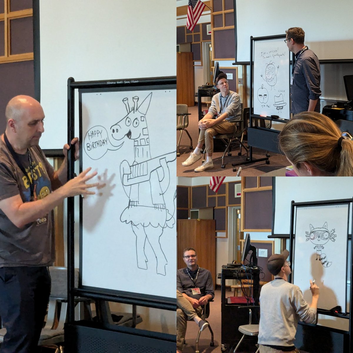 Day 2 was another fantastic day of @LITapalooza! Got so many amazing ideas from the panels today about drawing and word games, author visits, and connecting students and authors. Already excited about next year! 📚