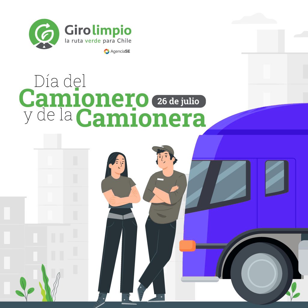 🚛 ¡Feliz Día del Camionero y la Camionera!

Celebramos su invaluable trabajo en la cadena de suministro y la economía🌿

👉 Te invitamos a revisar nuestra nota sobre este día tan importante para el transporte de carga terrestre: 
bit.ly/3ygSpaz.

#GiroLimpio #Transporte