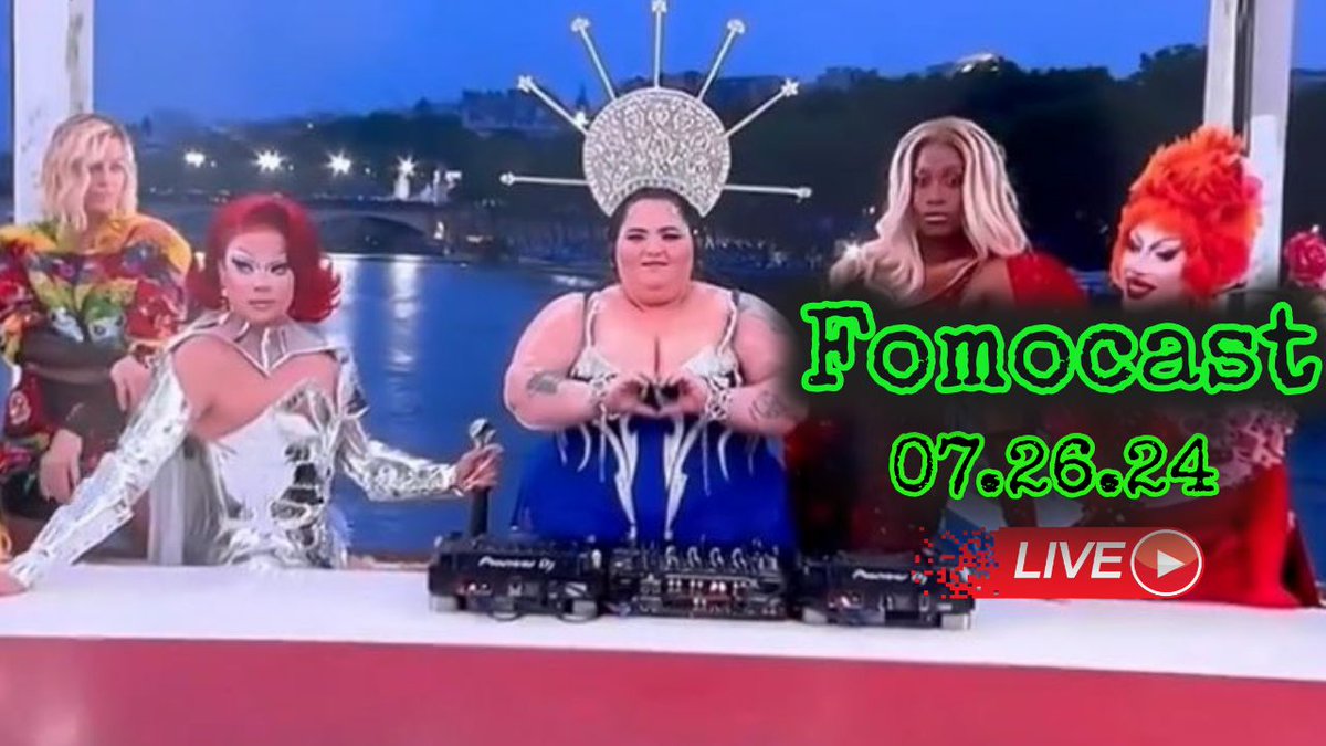 ifomohard's tweet photo. Santanic disgusting Olympics start up in Paris, France. The Olympic comittee and the govt of France owe ALL christians and families across the globe a HUGE apology!
Find out why on #Fomocast now!
LIVE links here:
https://t.co/i5LHggPhvD
#breaking #trending #newstalk #live #NWO https://t.co/Q3L3WyF3iV