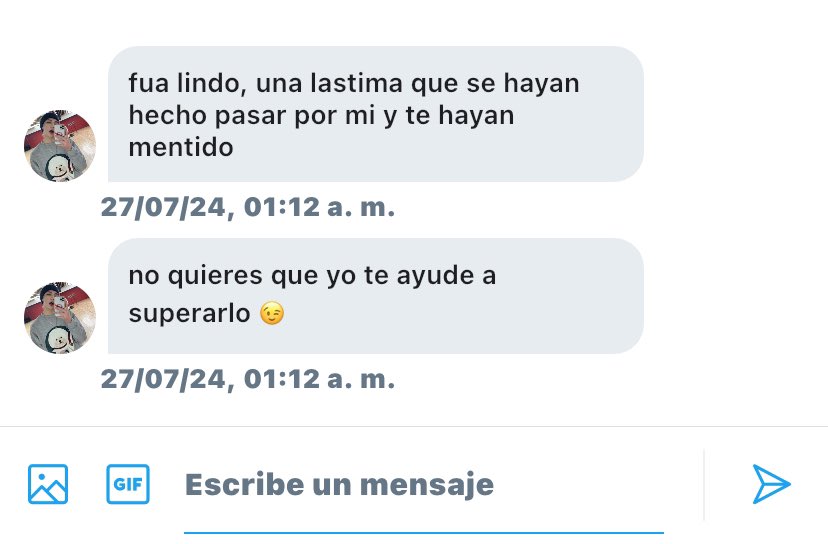 ccbuarsi's tweet photo. few tweets hyunin

Jeong expuso a su ex por haberle mentido usando fotos de un random, lo k no sabia esq ese random terminaria viendo ese hilo y le hablaría https://t.co/6wxTfVTEDu