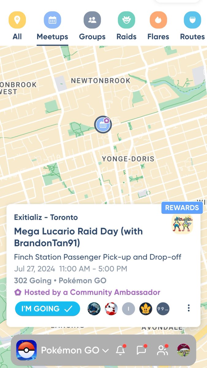 brandontan91's tweet photo. To #PokemonGO trainers in Toronto, Canada,
I'll be joining 'Exitializ - Toronto' for Mega Lucario Raid Day tmr (27Jul), hosted by matcha, at Finch Station.
If u would like to join us, please meet at 'Finch Station Kiss and Ride' gym at 10.30am 😄
See ya tmr~~~ https://t.co/BNJa81QUdt