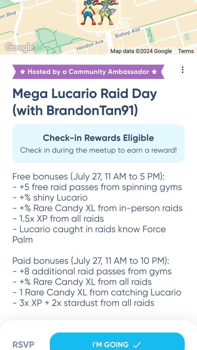 brandontan91's tweet photo. To #PokemonGO trainers in Toronto, Canada,
I'll be joining 'Exitializ - Toronto' for Mega Lucario Raid Day tmr (27Jul), hosted by matcha, at Finch Station.
If u would like to join us, please meet at 'Finch Station Kiss and Ride' gym at 10.30am 😄
See ya tmr~~~ https://t.co/BNJa81QUdt