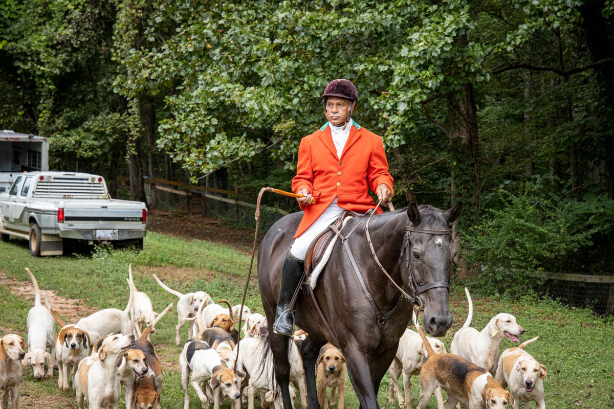 SportsQuest's tweet photo. 'Tot' Goodwin, will receive the inaugural MFHA Distinguished Lifetime Retired Professional Staff Award in a private ceremony on Sat. 7/27 at the #BoarsHeadResort in Charlottesville, VA. Goodwin (80) is the only active African-American Master of #Foxhounds. https://t.co/UAZE4JQGeZ https://t.co/WebHfe3L6j