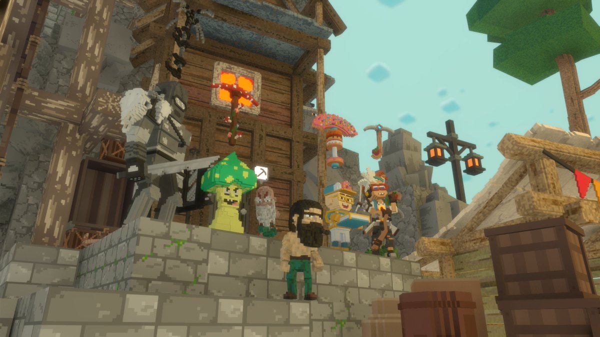 Getting very close to have 50% of all the Collab Pickaxes claimed!

Don't fade the opportunity to get exclusive <a href="/TempestStudios/">Tempest Studios⚡️</a> <a href="/FunguyFamily/">Funguy Family 🍄</a> <a href="/VauxMachina/">VauxMachina Studios</a> <a href="/DeividasGikis/">Gikis</a> and <a href="/Pickaxe_Master/">The Pickaxe Master</a> Collab Assets!

Check out the amazing video done by @krafter_eth 
x.com/krafter_eth/st…