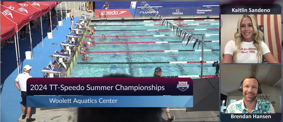 Speedo Summer Championships Watch Party! Join us in <a href="/USASwimming/">USA Swimming</a> Network! Tonight and tomorrow 5pm PT.