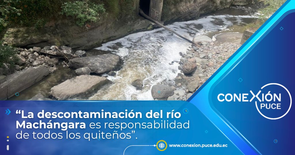 PUCE_Ecuador's tweet photo. ☣️ Seguramente, has pasado cerca del río Machángara y has notado sus altos niveles de contaminación. Ante esto, surge una pregunta clave, ¿es posible descontaminar un río altamente tóxico? El Dr. Hugo Navarrete, de la PUCE, responde a esta interrogante 👇.
https://t.co/NfngI881ro https://t.co/xTnXjtN3jx