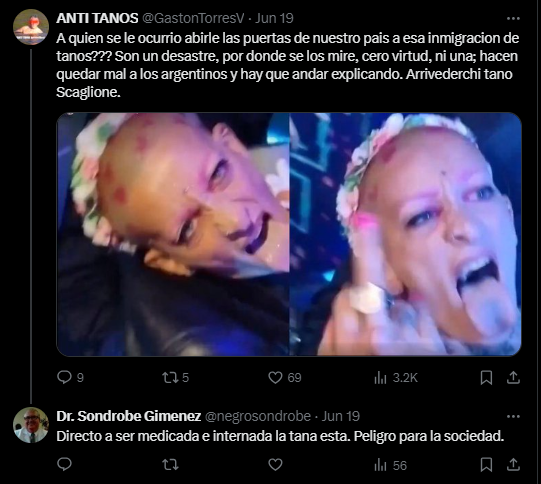 ma76867508's tweet photo. @GabrielRzOkk Es un anti, borro los posteos donde mencionaba a Furia pero se olvido de borrar los que no la menciona pero hace referencia a ella, y encima ni siquiera creo que sea medico porque hace diagnosticos por tw sin ver al paciente 💀💀 y nose xq carajo odia a los "tanos" https://t.co/C6hFKE3u8h