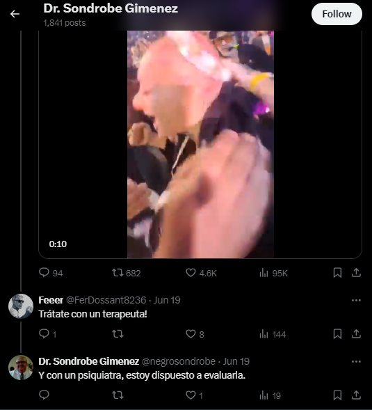 ma76867508's tweet photo. @GabrielRzOkk Es un anti, borro los posteos donde mencionaba a Furia pero se olvido de borrar los que no la menciona pero hace referencia a ella, y encima ni siquiera creo que sea medico porque hace diagnosticos por tw sin ver al paciente 💀💀 y nose xq carajo odia a los "tanos" https://t.co/C6hFKE3u8h