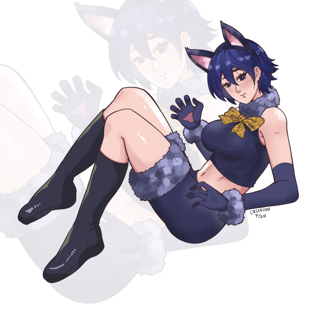 Naoto in Halloween costume #persona4 #naotoshirogane