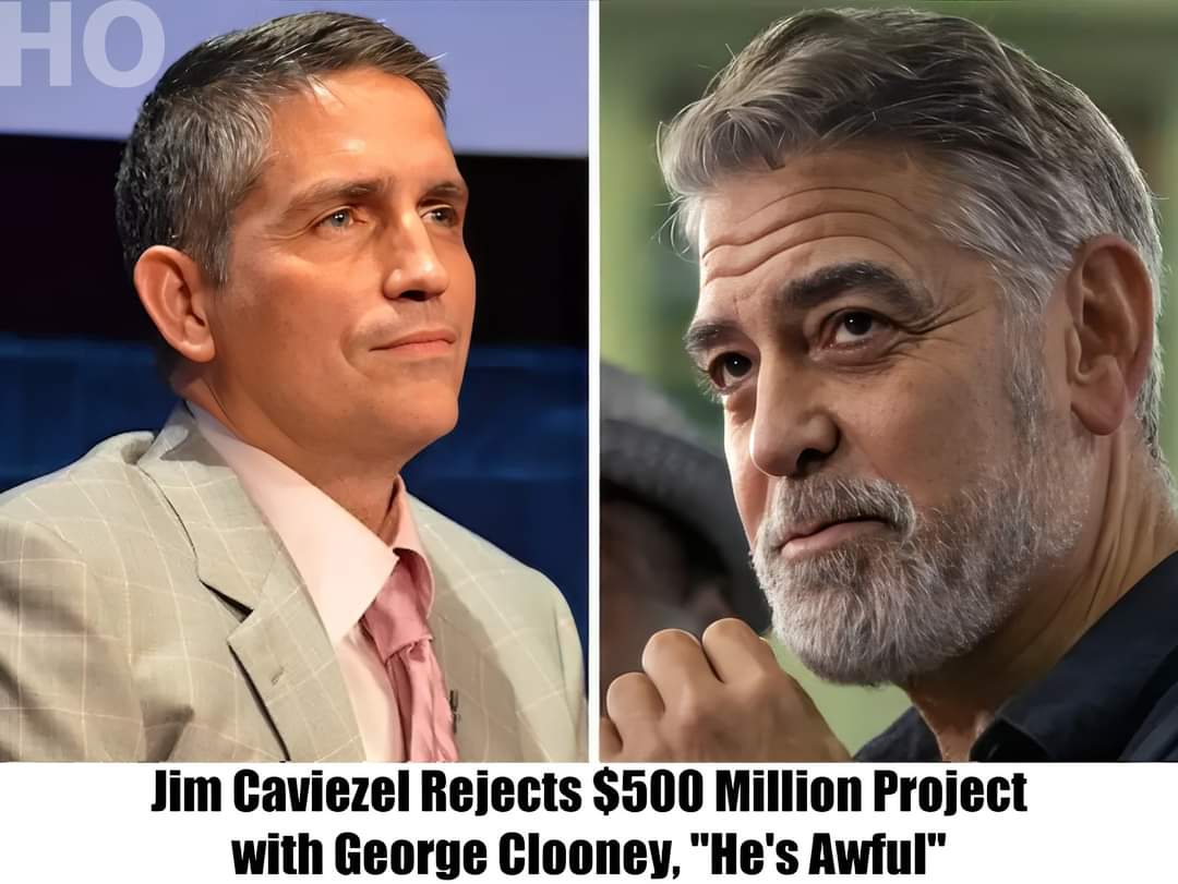 Jim Caviezel Rejects $500 Million Project with George Clooney