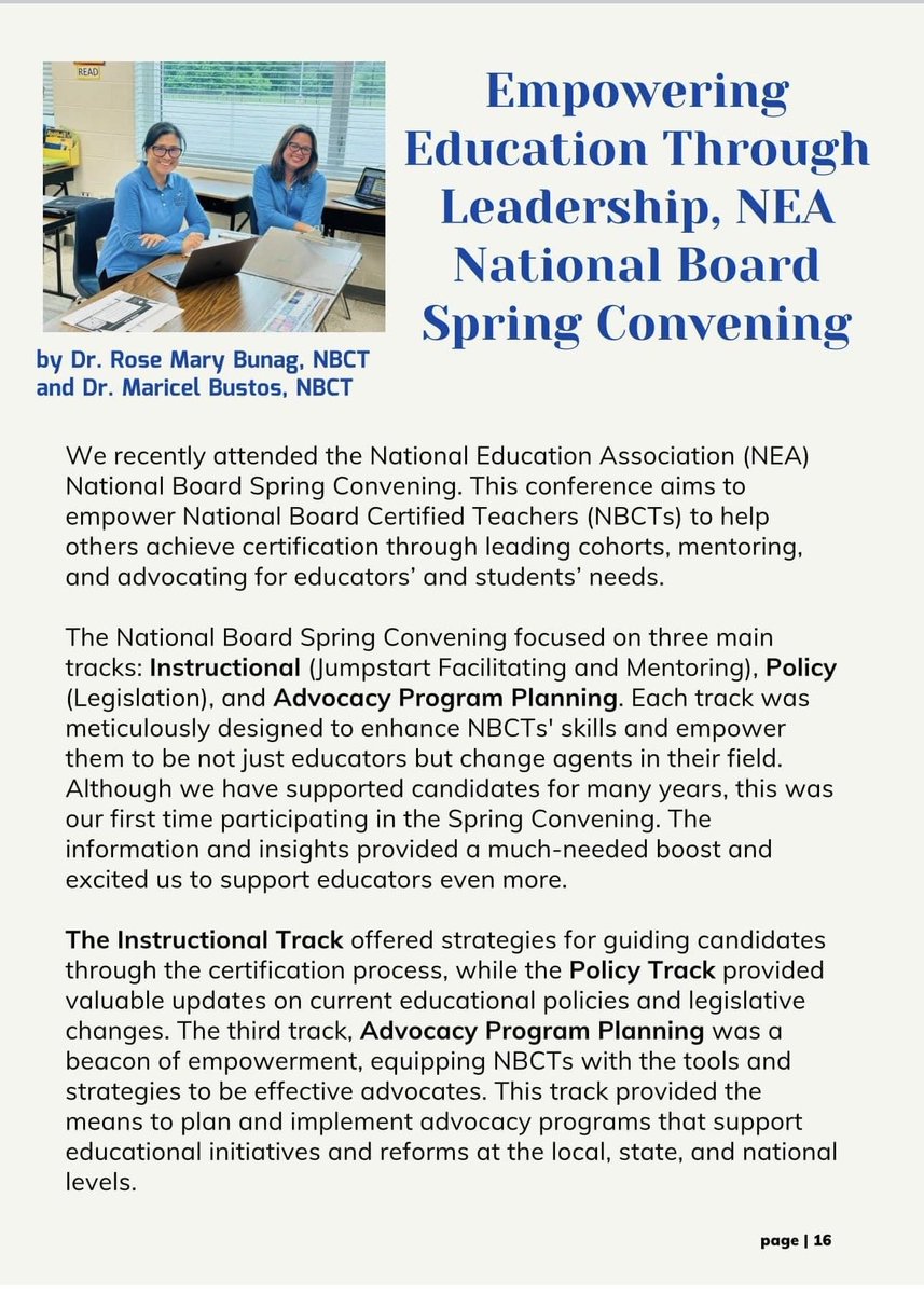 MentorTeacher4's tweet image. Check out Dr. ⁦@MhatoBustos⁩ and Dr. Rose Mary Bunag in #Consortium. canva.com/design/DAF_5n3… #NBCT #AccomplishedTeaching