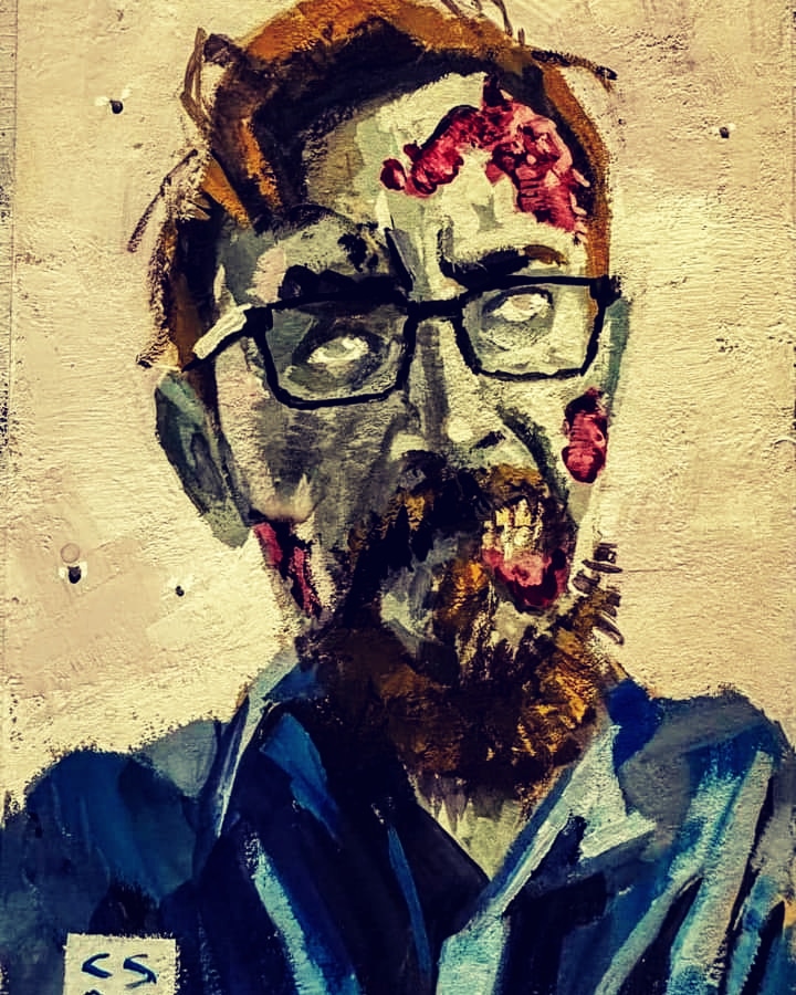kfttm's tweet photo. Contrary to popular belief...I'm not ACTUALLY a zombie... https://t.co/btvR3sWjj9