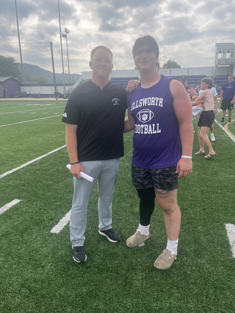 After a great camp and talk with <a href="/Coach_Bergy/">Brian Bergstrom</a> and <a href="/Coach_Spencer11/">Spencer Erickson</a> I’m grateful to receive my 4th D2 offer from Winona State University. 
<a href="/Coach_Tuley/">Ryan Tuley</a> 
<a href="/CoachCosgrove18/">Charlie Cosgrove</a> 
<a href="/MJ_NFLDraft/">Mark Johnson</a>